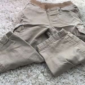 Children's place tan cargo pants